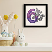 Quadro Decorativo MDF Emoldurado 33x33cm - Disponível em Cinzento, Roxo e Branco