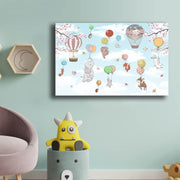 Quadro Decorativo em Tela Multicolor com Moldura de Pinho - 45x70cm Canvas 100%