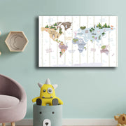 Quadro Decorativo em Tela Multicolor com Moldura de Pinho - 45x70cm Canvas 100%