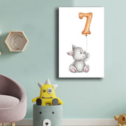 Quadro Decorativo em Tela 45x70cm - Design Moderno Amarelo, Cinzento e Branco com Moldura de Pinho