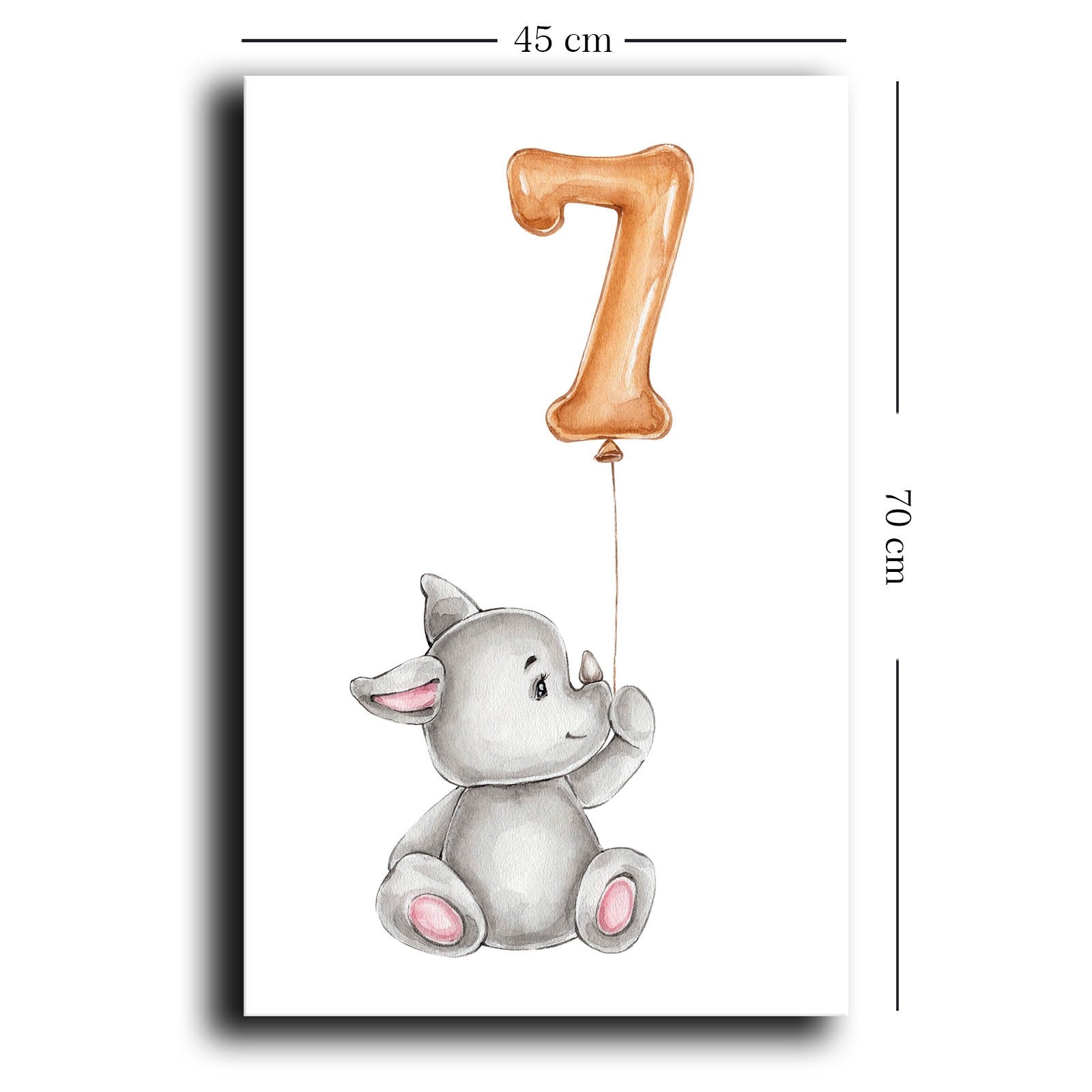 Quadro Decorativo em Tela 45x70cm - Design Moderno Amarelo, Cinzento e Branco com Moldura de Pinho