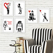 Conjunto de 6 Quadros Decorativos MDF Multicolor - Impressão UV de Alta Qualidade 35x45cm