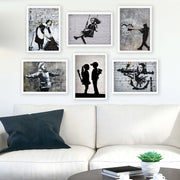 Conjunto de 6 Quadros Decorativos MDF Multicolor - Impressão UV de Alta Qualidade 35x45cm