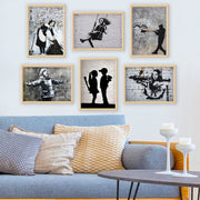 Conjunto de 6 Quadros Decorativos MDF Multicolor - Impressão UV de Alta Qualidade 25x30cm