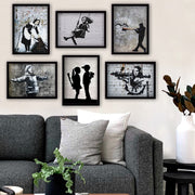 Conjunto de 6 Quadros Decorativos MDF Multicolor - Impressão UV de Alta Qualidade 35x45cm