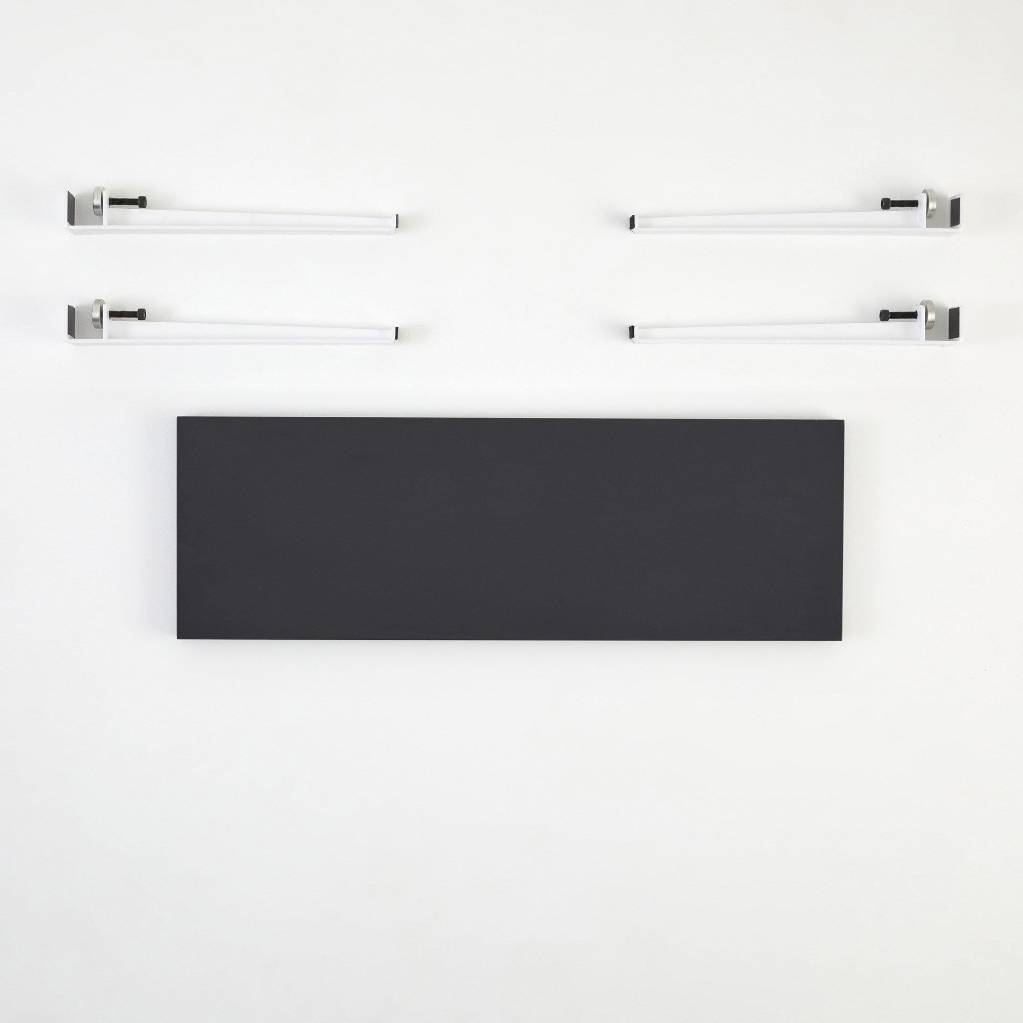 Mesa de Apoio Compacta 90cm com Pernas Metálicas - Montagem Rápida e Fácil