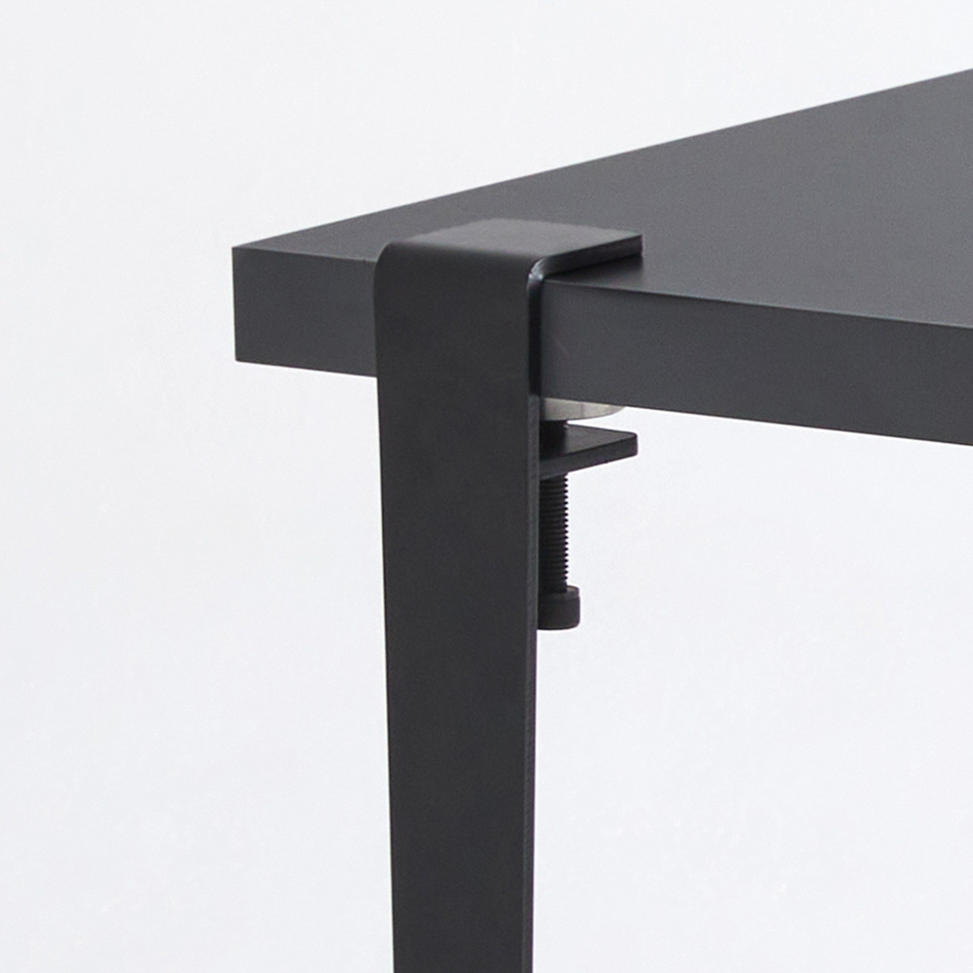 Mesa de Centro Antracite com Pernas de Aço - 90x60cm Montagem Rápida e Fácil