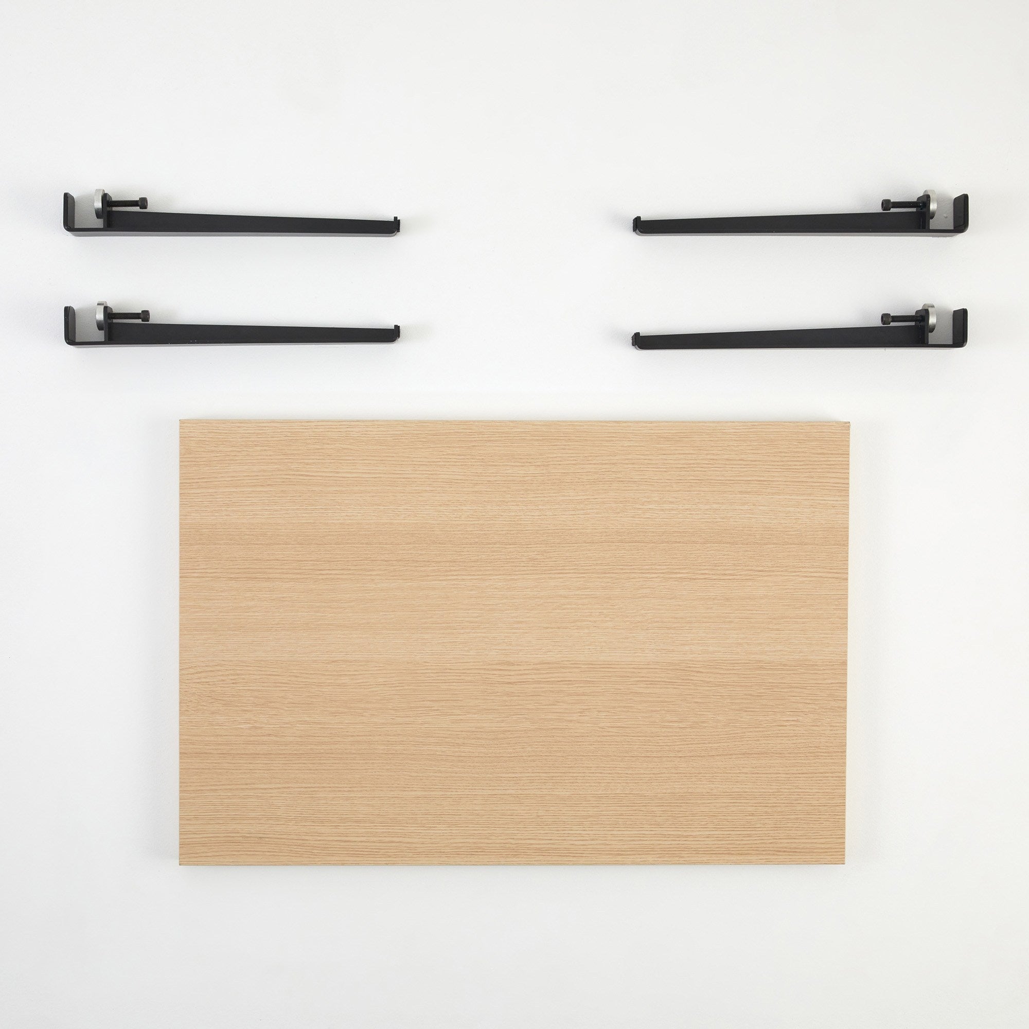 Mesa de Centro Preta com Pernas de Aço - Montagem Rápida e Fácil 90x60cm