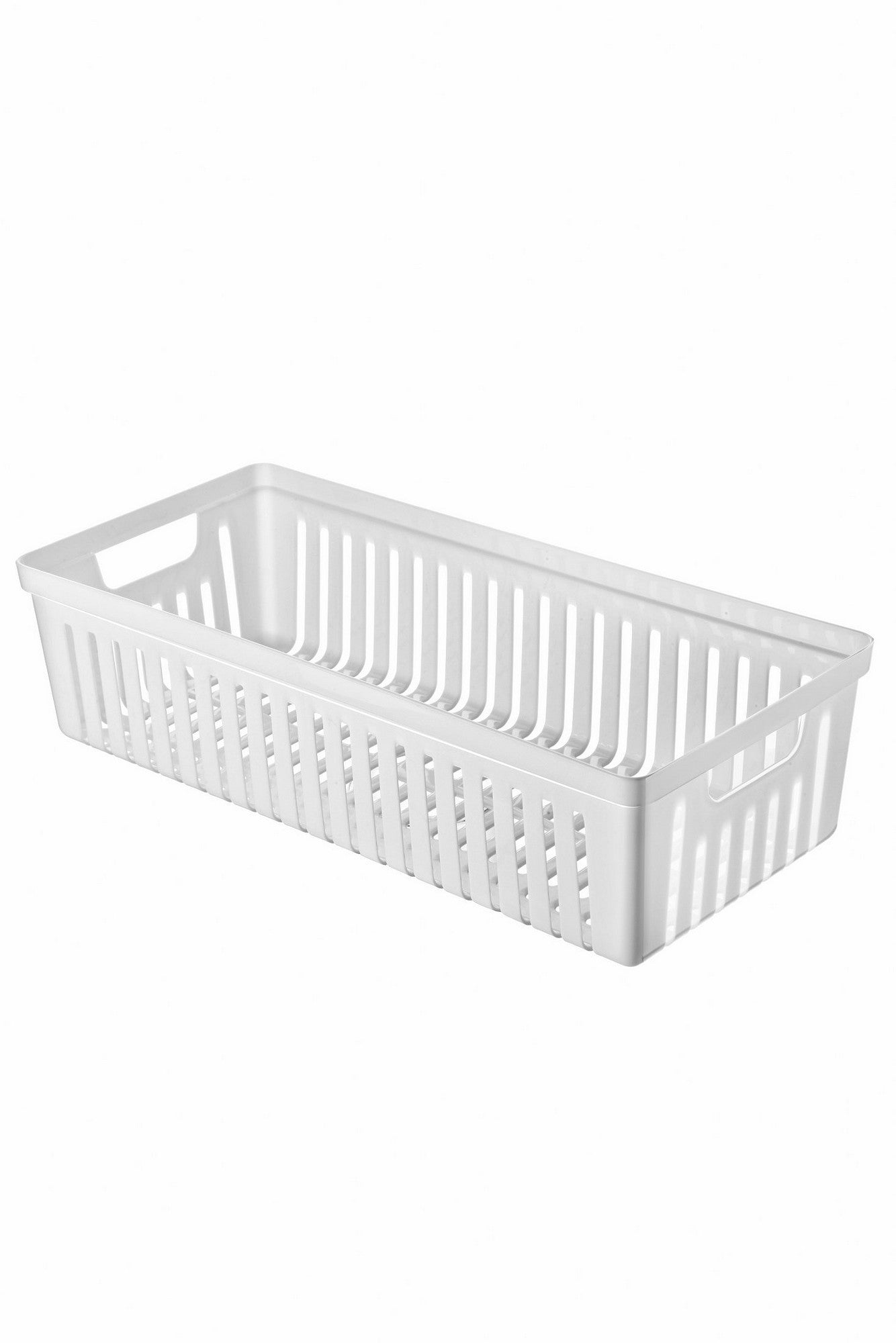 Conjunto organizador de gavetas – 34 x 14 x 9 cm – Branco – Plástico