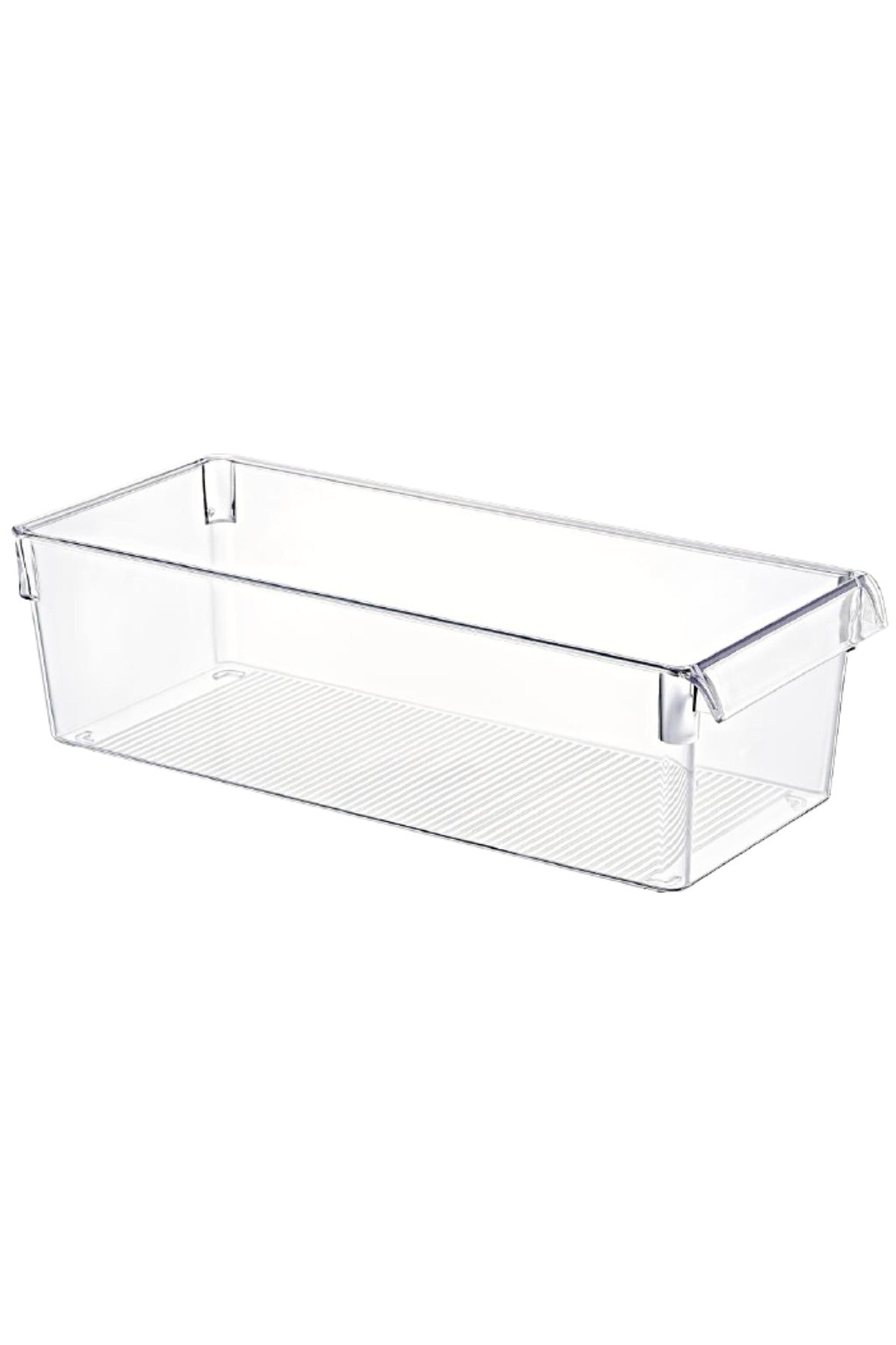 Conjunto de Organizadores para Geladeira – 37 x 15 x 10 cm – Transparente – Plástico
