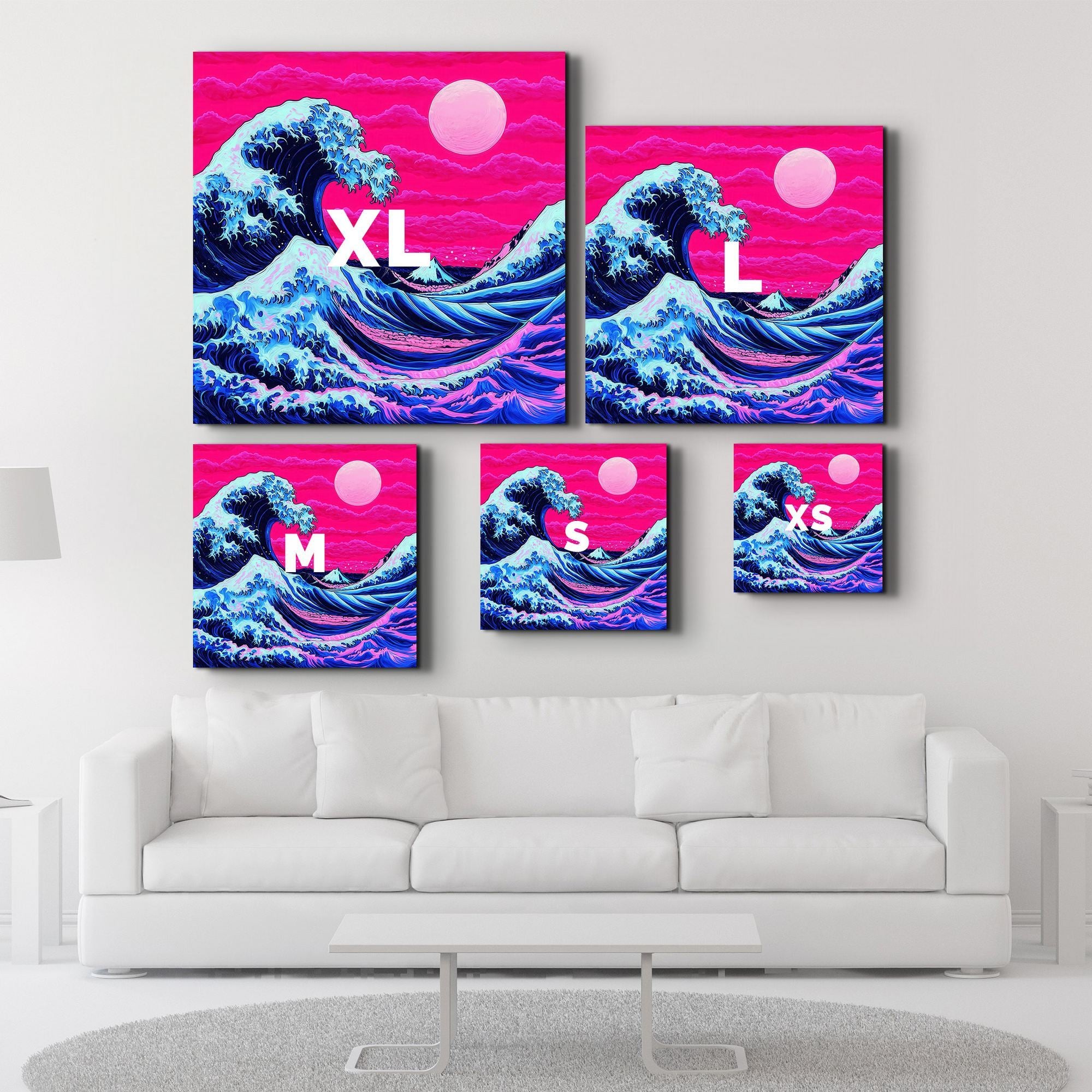 Quadro Decorativo em Vidro Temperado 40x40 cm Multicolor SPK-3004 (4 mm, Impressão UV)