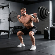 Conjunto de Pesos Ajustáveis 70 kg em Preto 170x40,5x40,5 cm