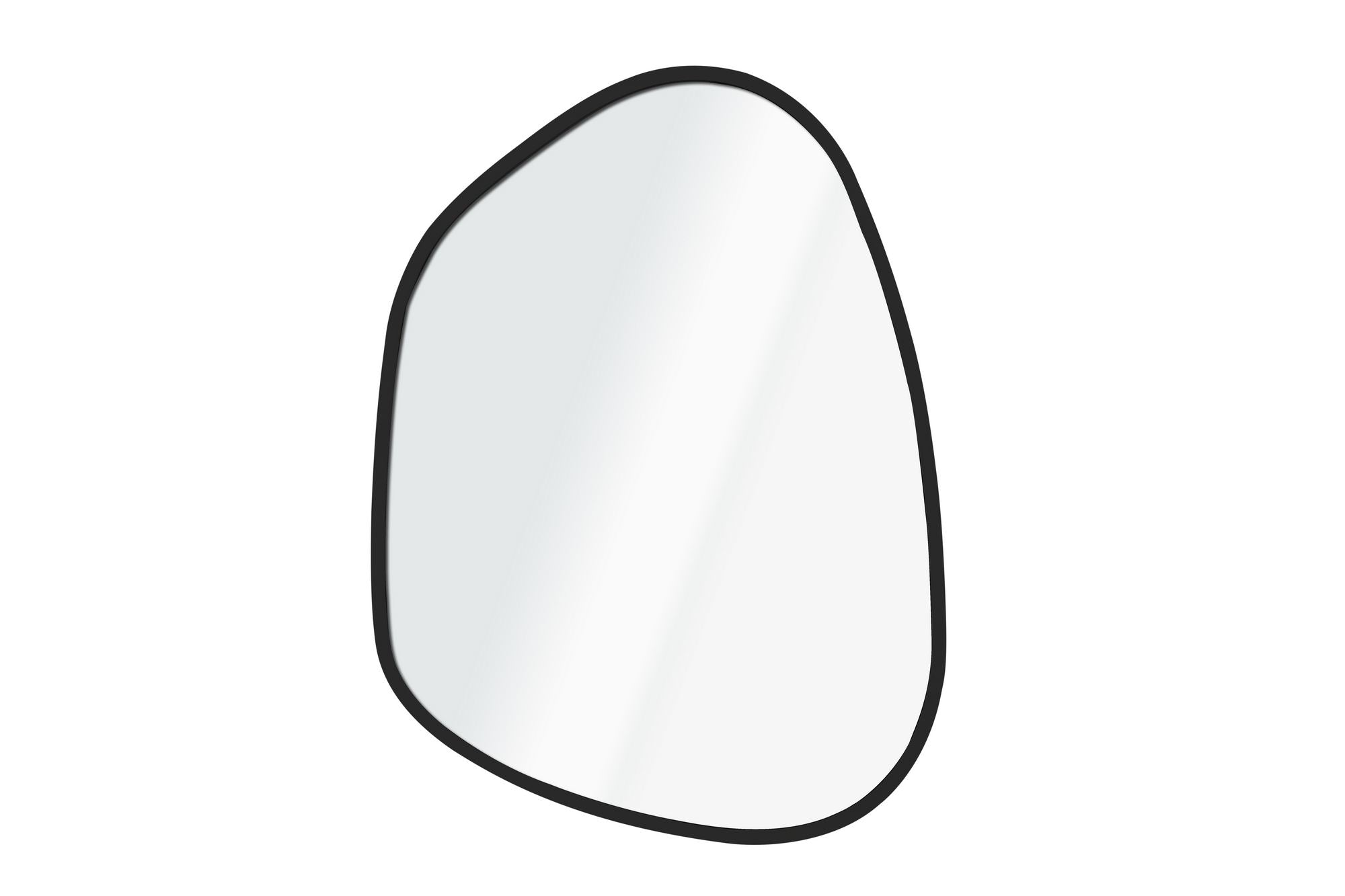 Espelho Decorativo-Asymmetric Design-Preto