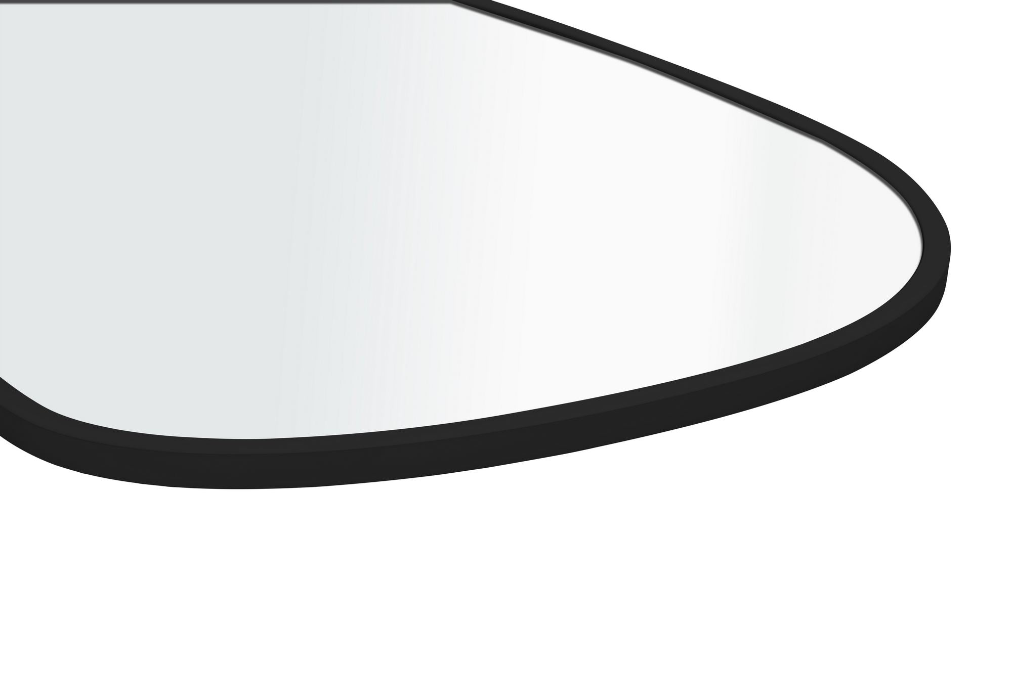 Espelho Decorativo-Asymmetric Design-Preto