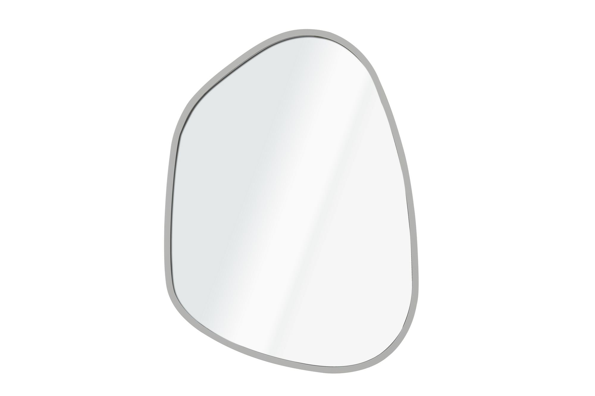 Espelho Decorativo-Asymmetric Design-Prata