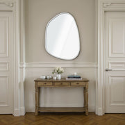 Espelho Decorativo-Asymmetric Design-Branco