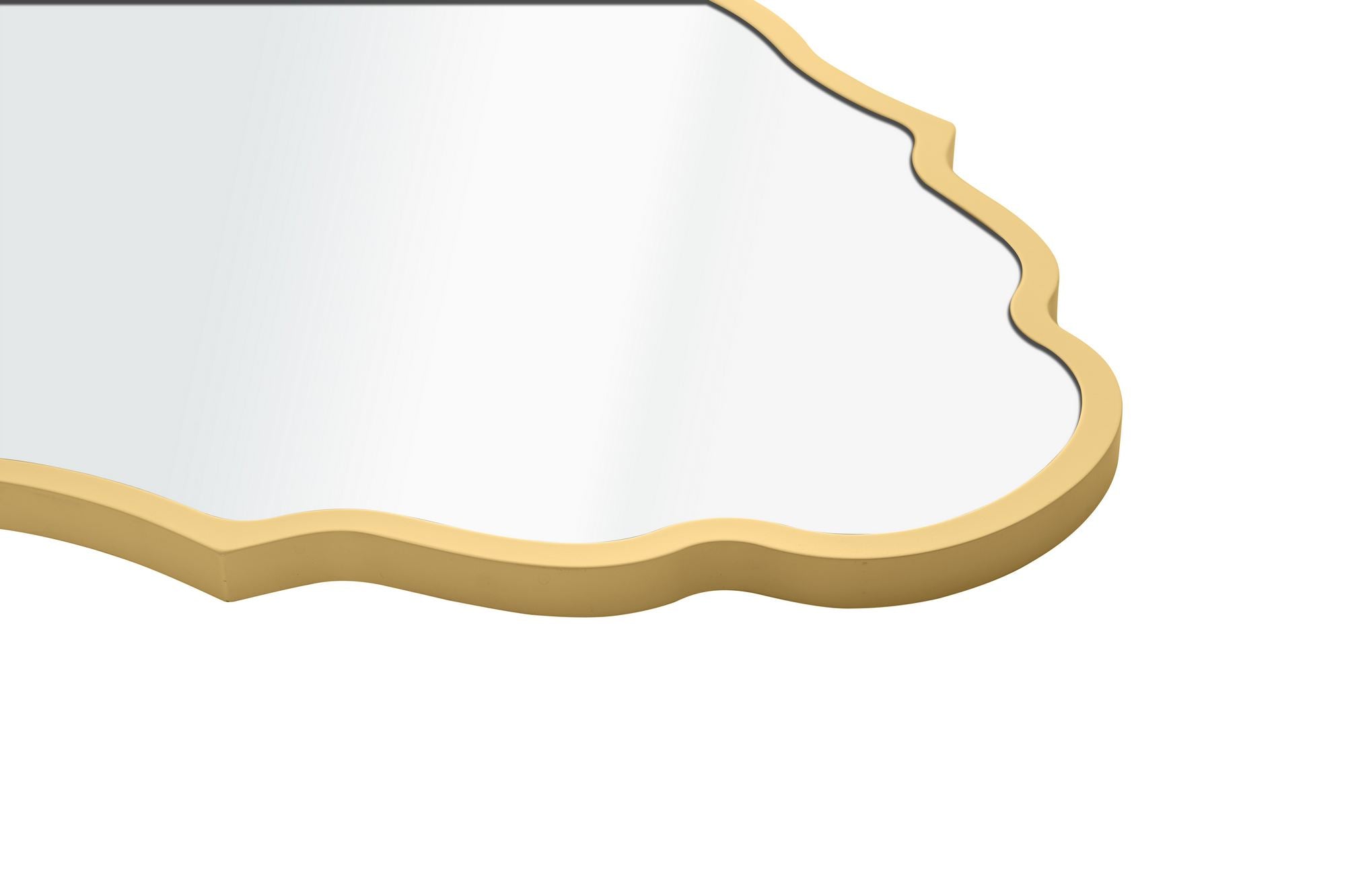 Espelho Decorativo-Axis-Ouro