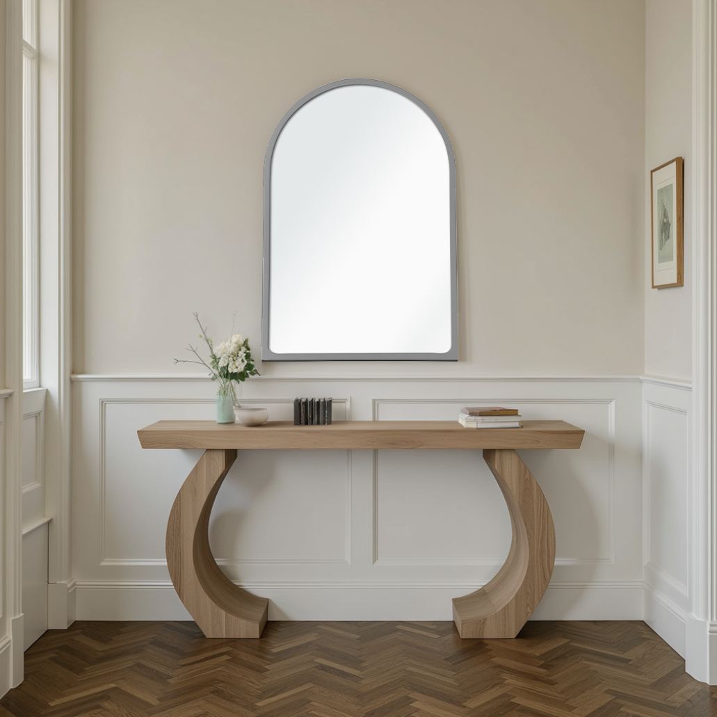 Espelho Decorativo-Opal-Prata