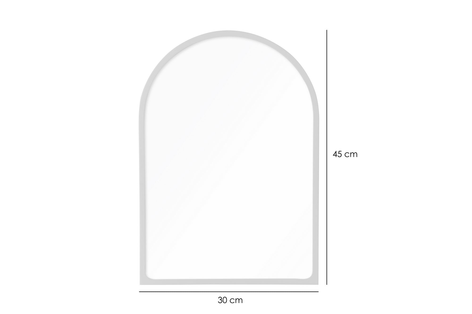 Espelho Decorativo-Opal-Branco