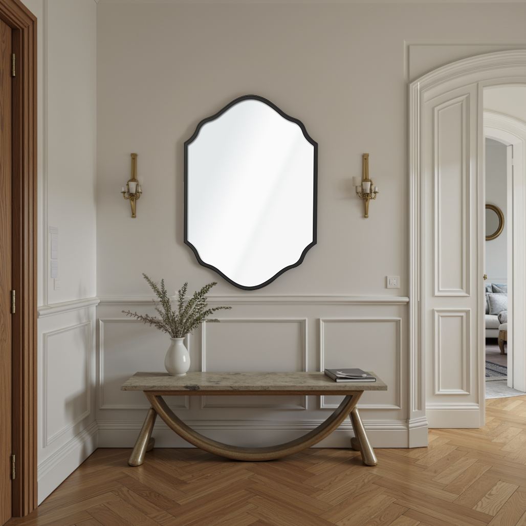 Espelho Decorativo-Starlit-Preto