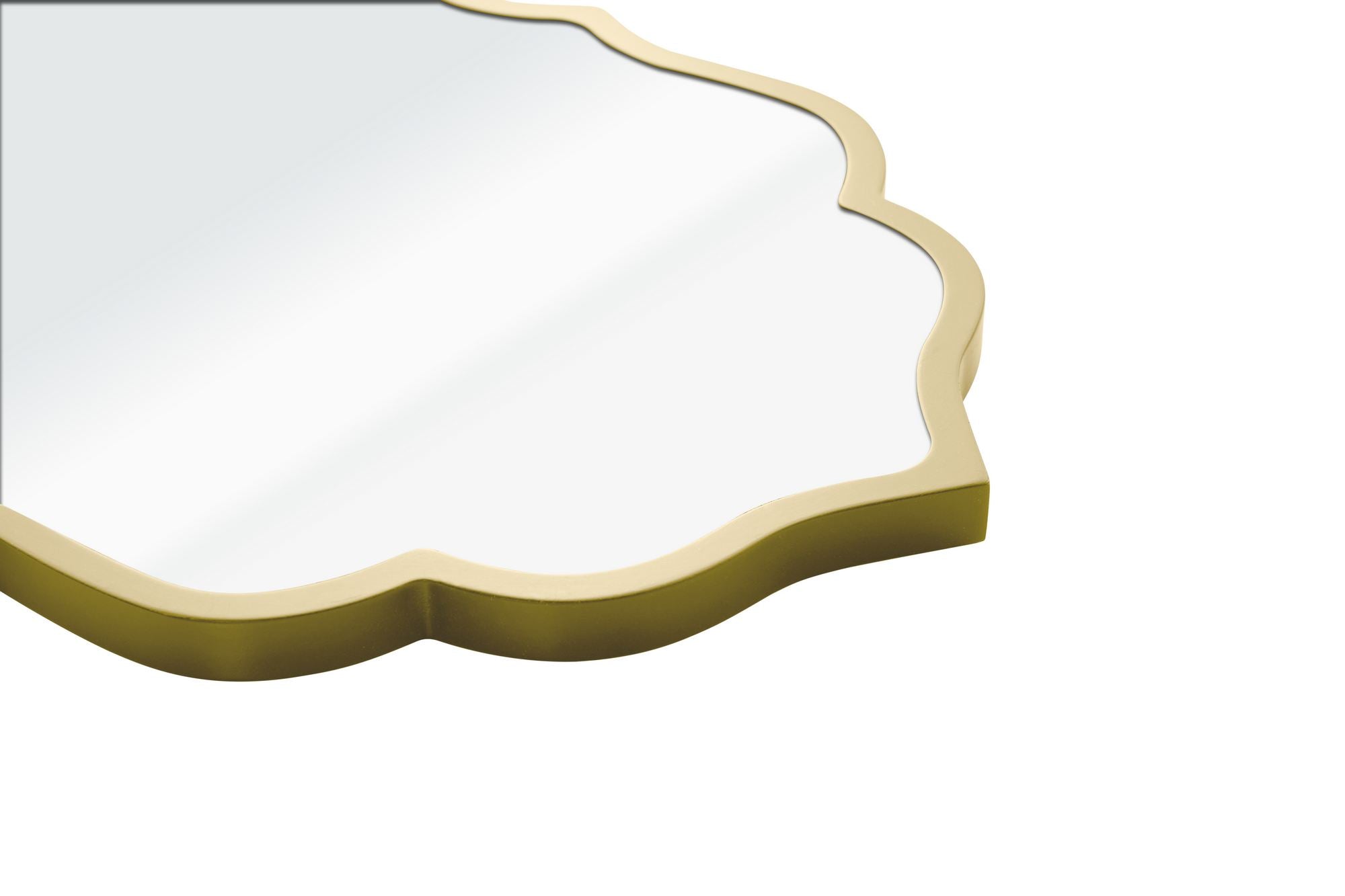 Espelho Decorativo-Velvet-Ouro