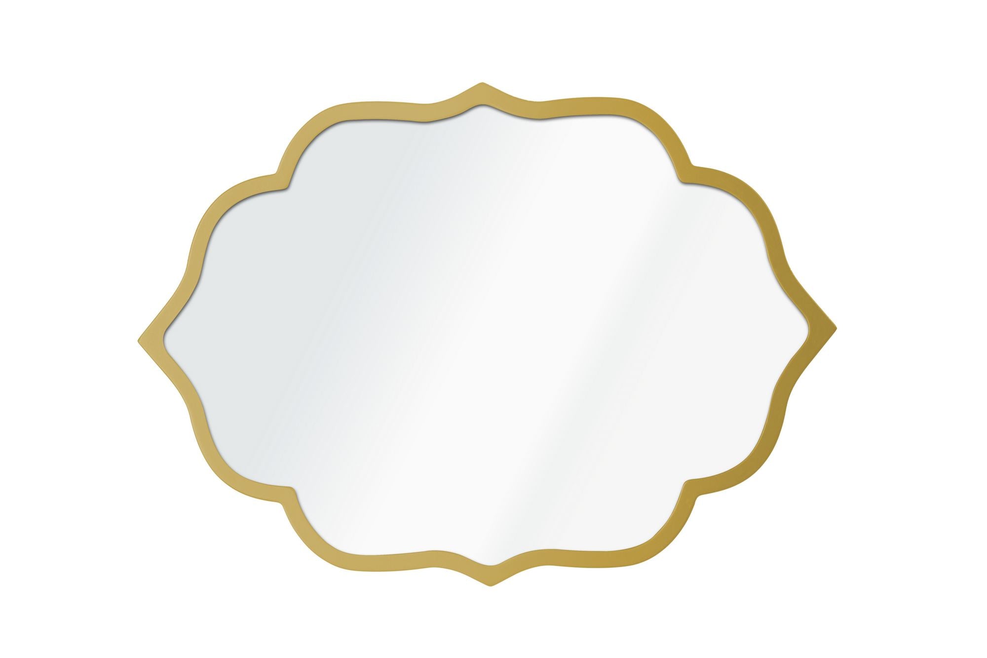 Espelho Decorativo-Velvet-Ouro