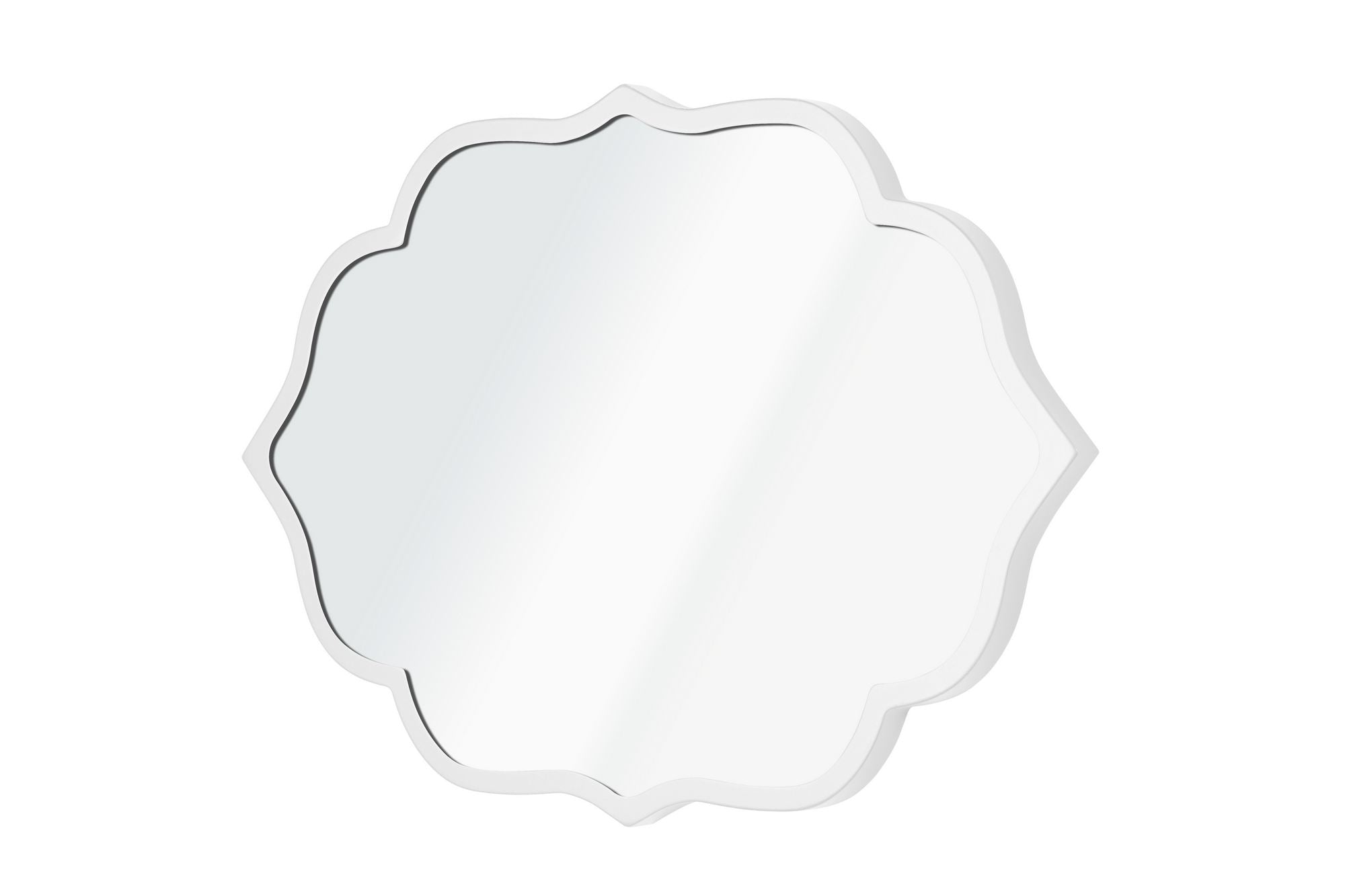 Espelho Decorativo-Velvet-Branco