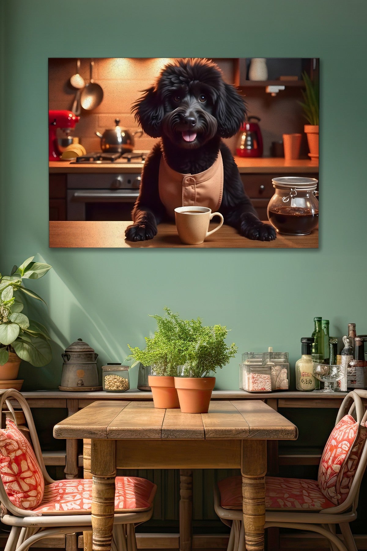 Quadro Decorativo em Tela 70x100cm - Arte Multicolor Premium 100% Canvas 3cm Espessura