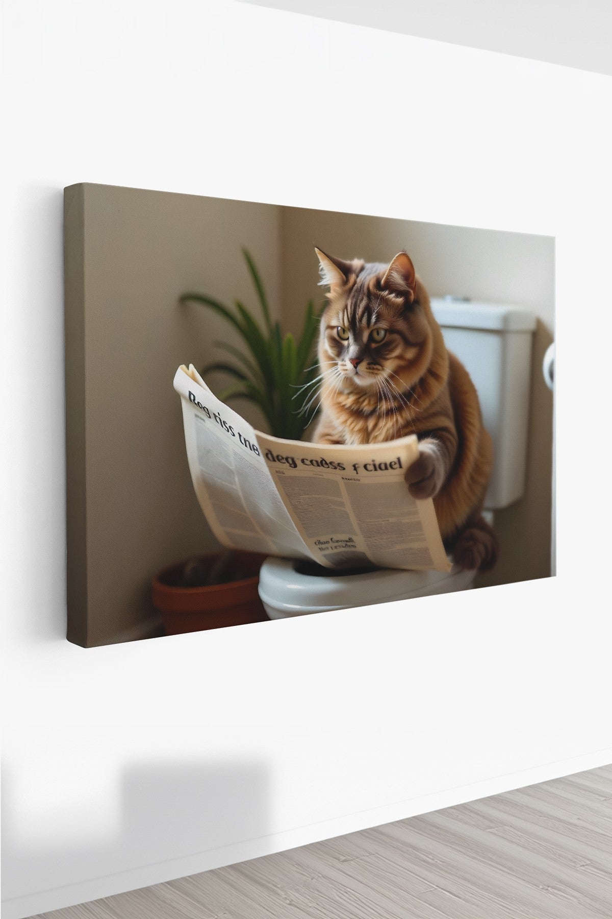 Quadro Decorativo em Tela 50x70cm - Arte Multicolor em Canvas 100% - Espessura 3cm para Decoração de Interiores