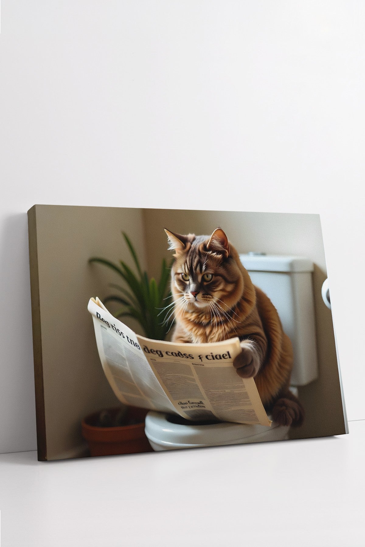 Quadro Decorativo em Tela 50x70cm - Arte Multicolor em Canvas 100% - Espessura 3cm para Decoração de Interiores