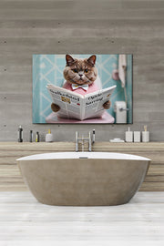 Quadro Decorativo em Tela 40x60cm - Arte Multicolor Premium 100% Canvas 3cm Espessura