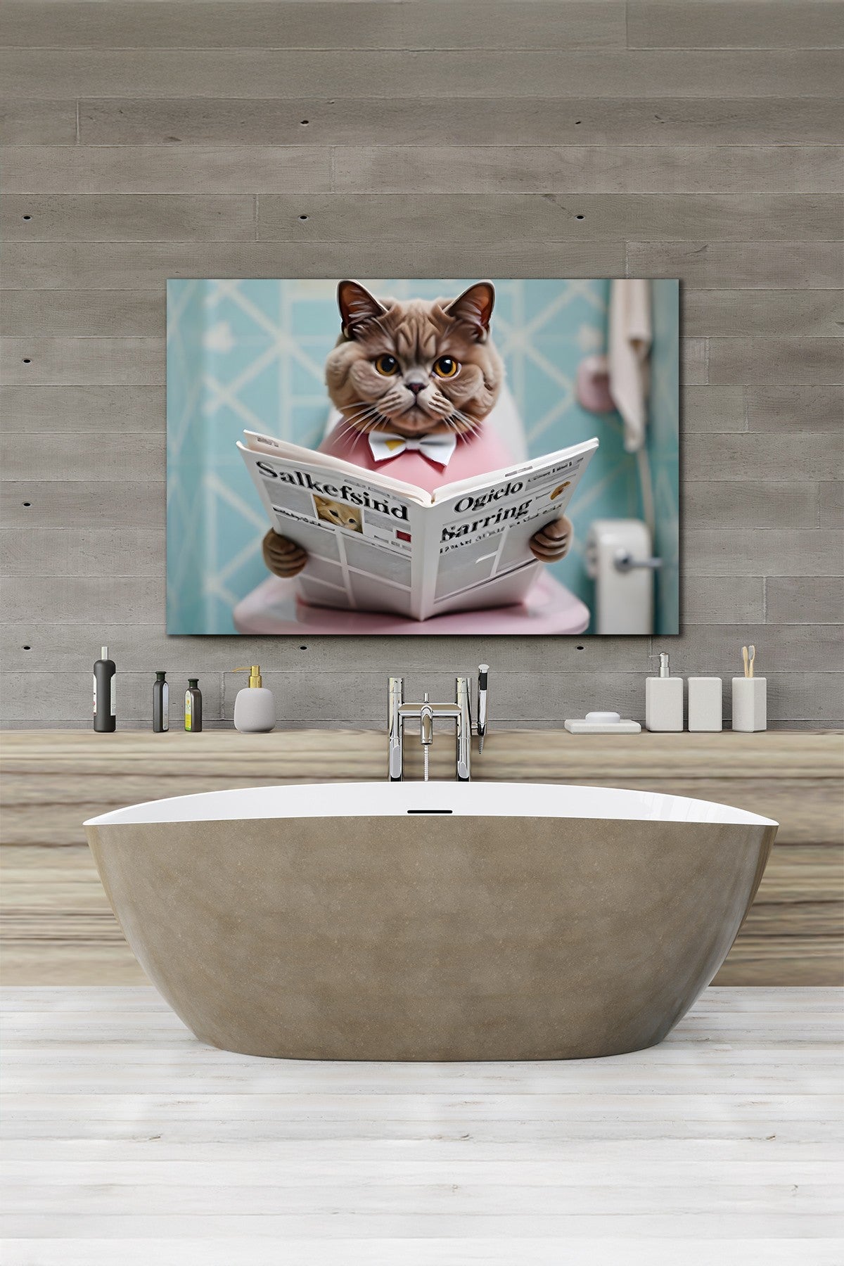 Quadro Decorativo em Tela 70x100cm - Arte Multicolor Premium 100% Canvas 3cm Espessura