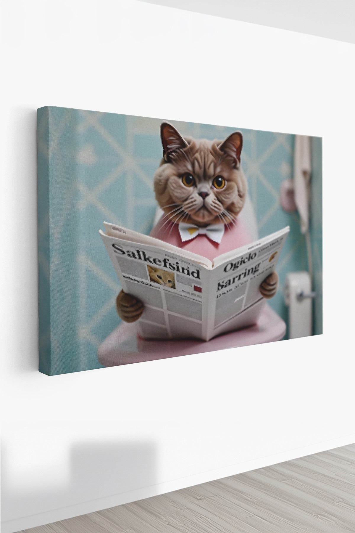 Quadro Decorativo em Tela 70x100cm - Arte Multicolor Premium 100% Canvas 3cm Espessura