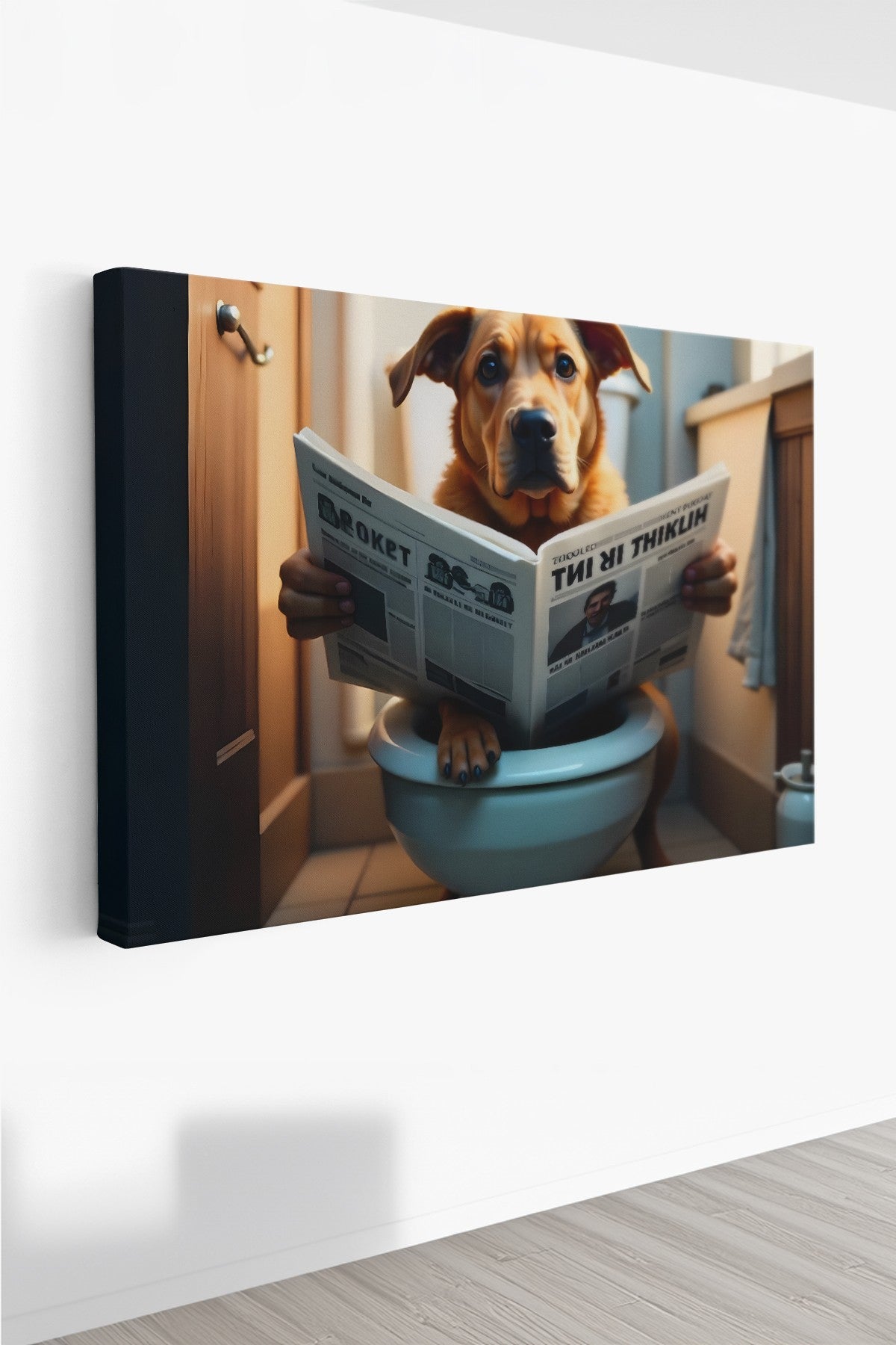 Quadro Decorativo em Tela 70x100cm - Arte Multicolor Premium 100% Canvas 3cm Espessura