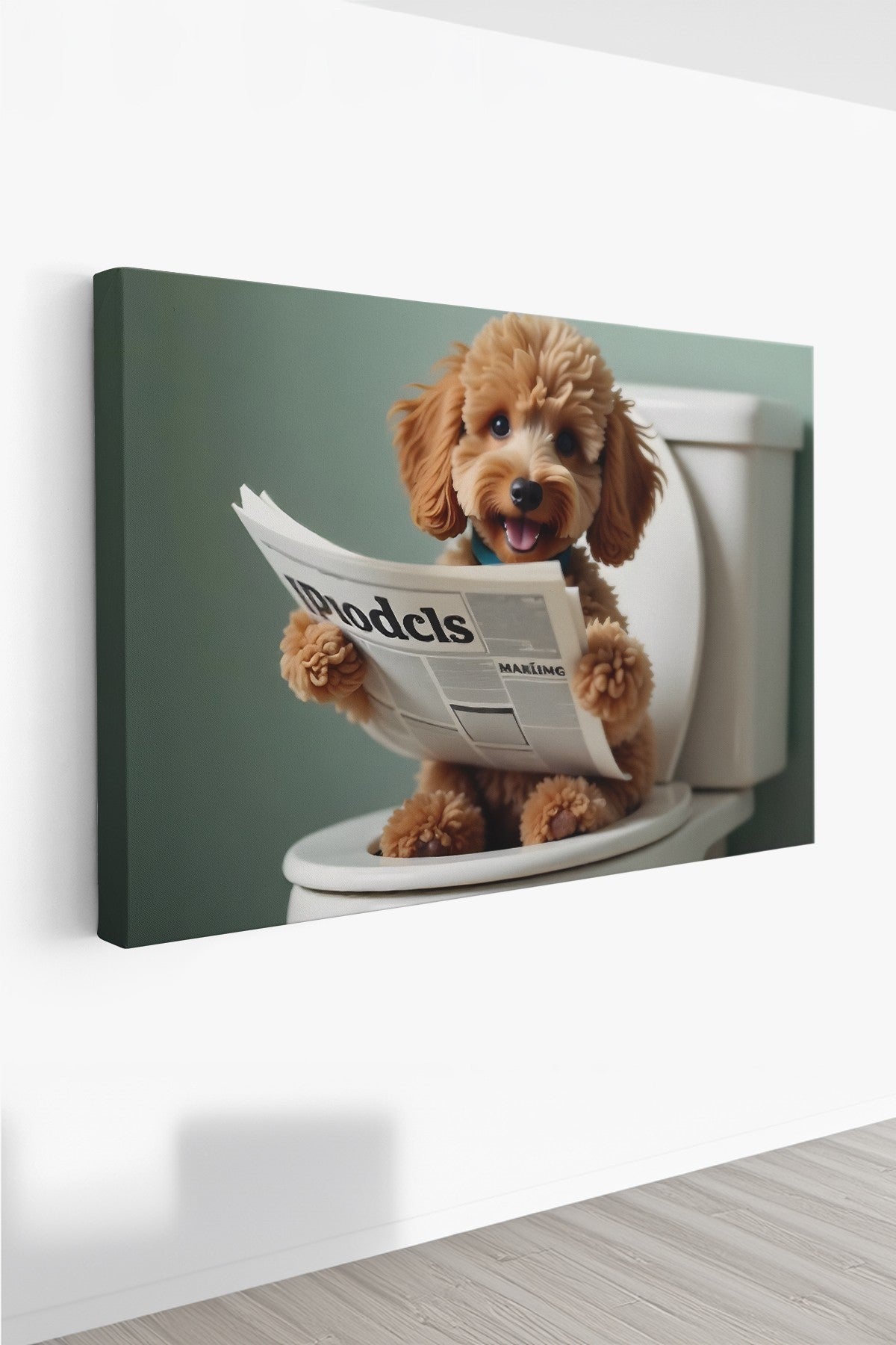 Quadro Decorativo em Tela 50x70cm - Arte Multicolor em Canvas 100% - Espessura 3cm para Decoração de Interiores