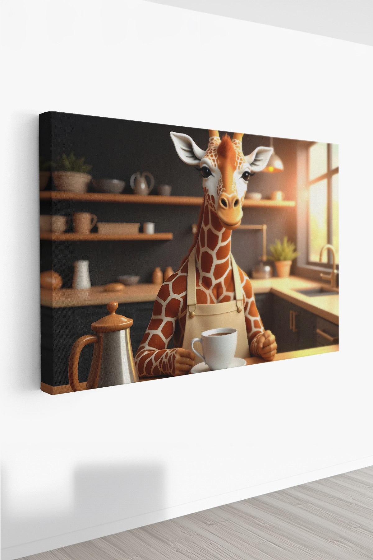 Quadro Decorativo em Tela 40x60cm - Arte Multicolor Premium 100% Canvas 3cm Espessura