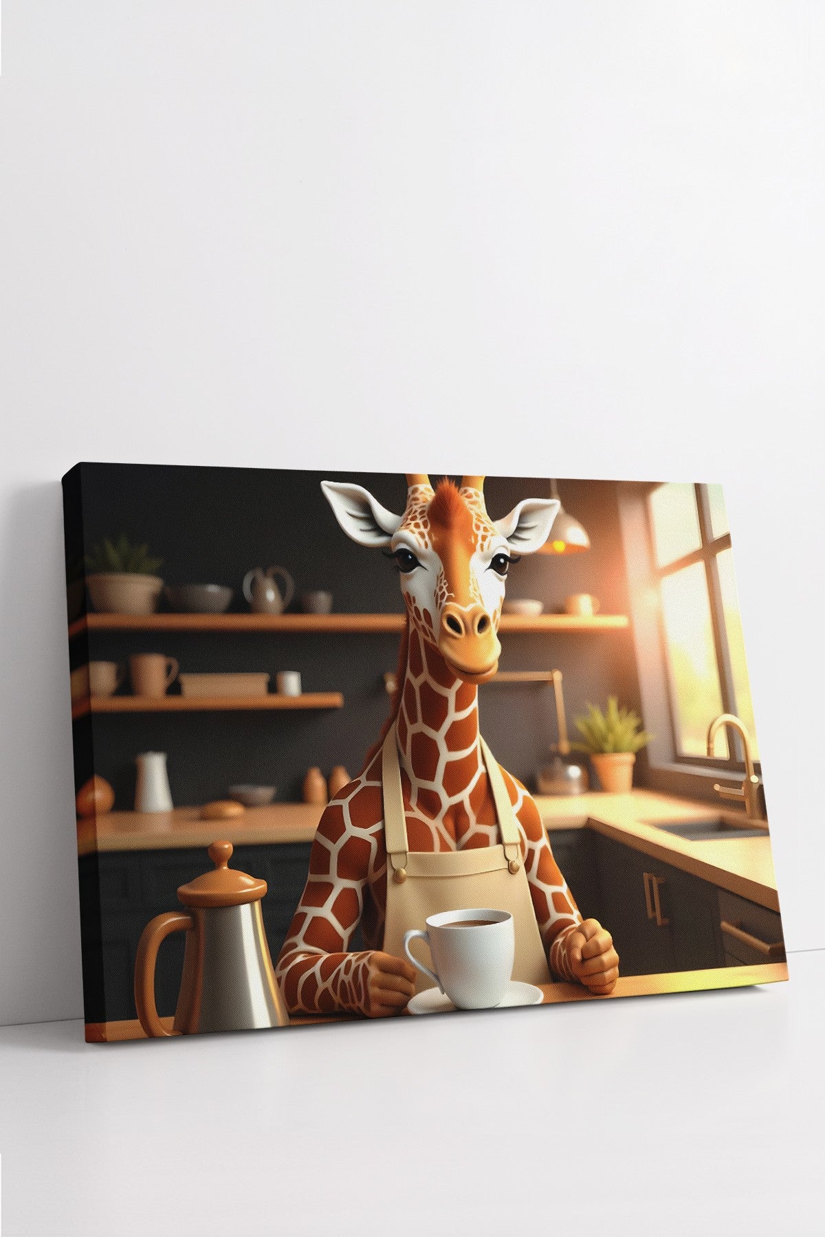 Quadro Decorativo em Tela 50x70cm - Arte Multicolor em Canvas 100% - Espessura 3cm para Decoração de Interiores