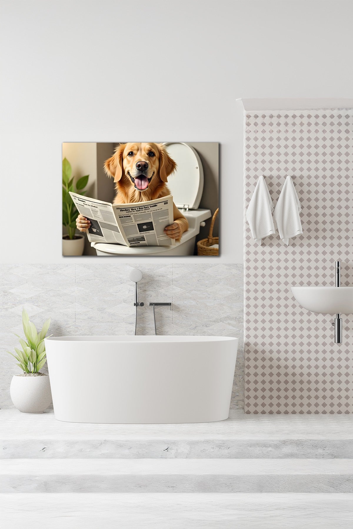 Quadro Decorativo em Tela 50x70cm - Arte Multicolor em Canvas 100% - Espessura 3cm para Decoração de Interiores