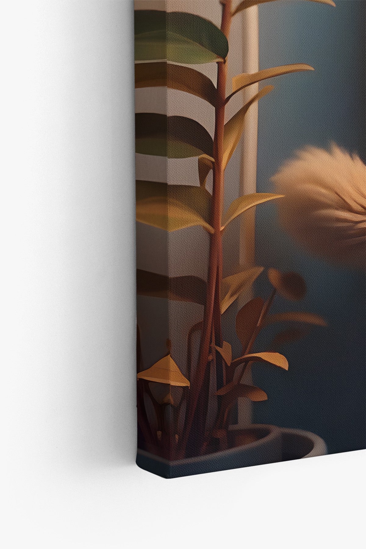 Quadro Decorativo em Tela 70x100cm - Arte Multicolor Premium 100% Canvas 3cm Espessura