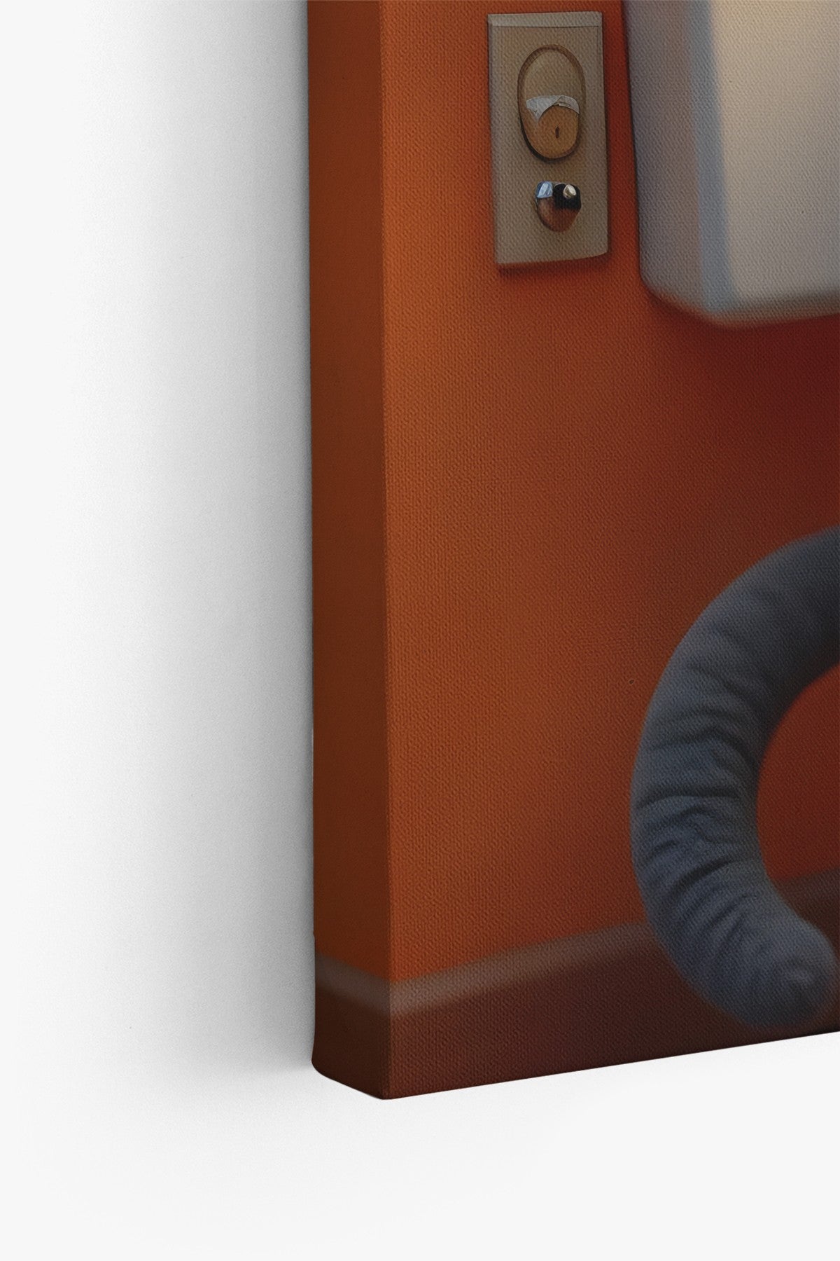 Quadro Decorativo em Tela 40x60cm - Arte Multicolor Premium 100% Canvas 3cm Espessura