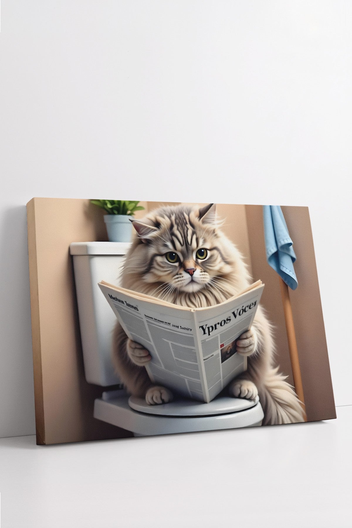 Quadro Decorativo em Tela 40x60cm - Arte Multicolor Premium 100% Canvas 3cm Espessura