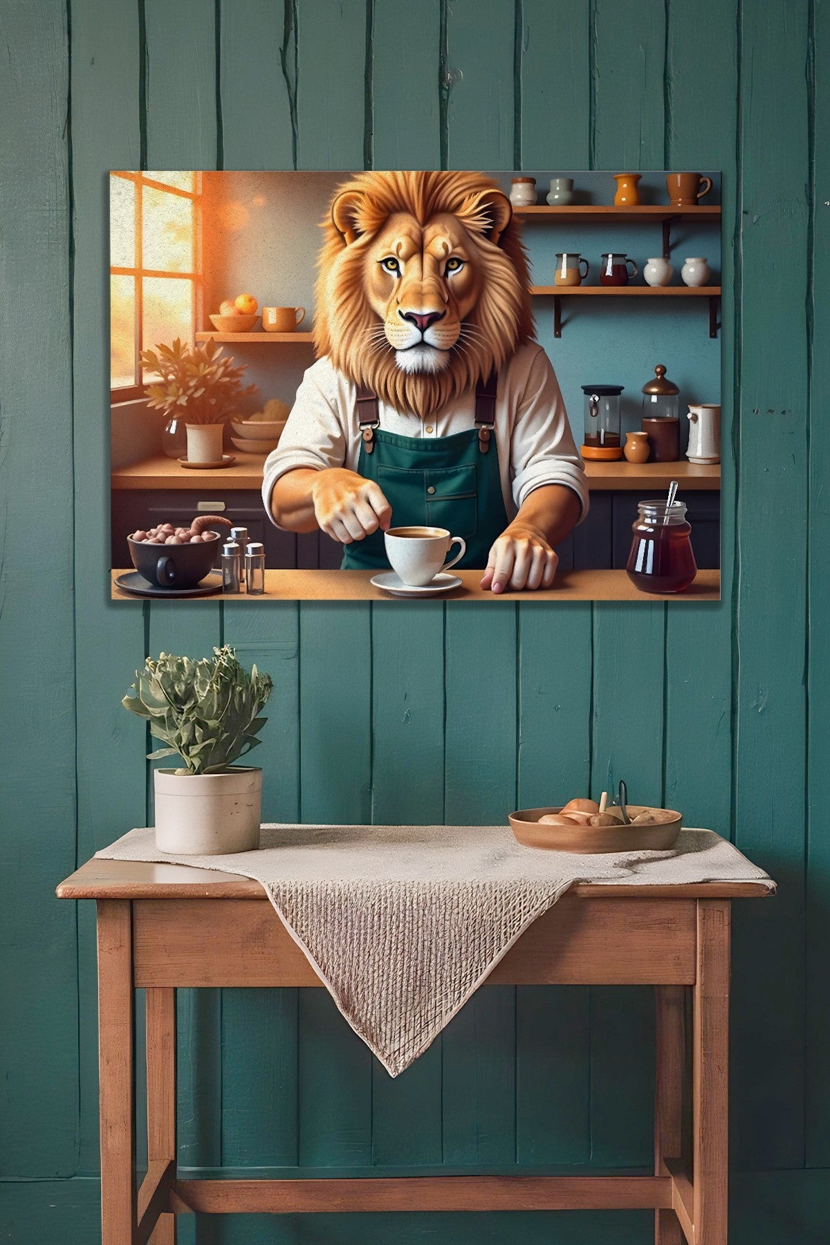 Quadro Decorativo em Tela 70x100cm - Arte Multicolor Premium 100% Canvas 3cm Espessura