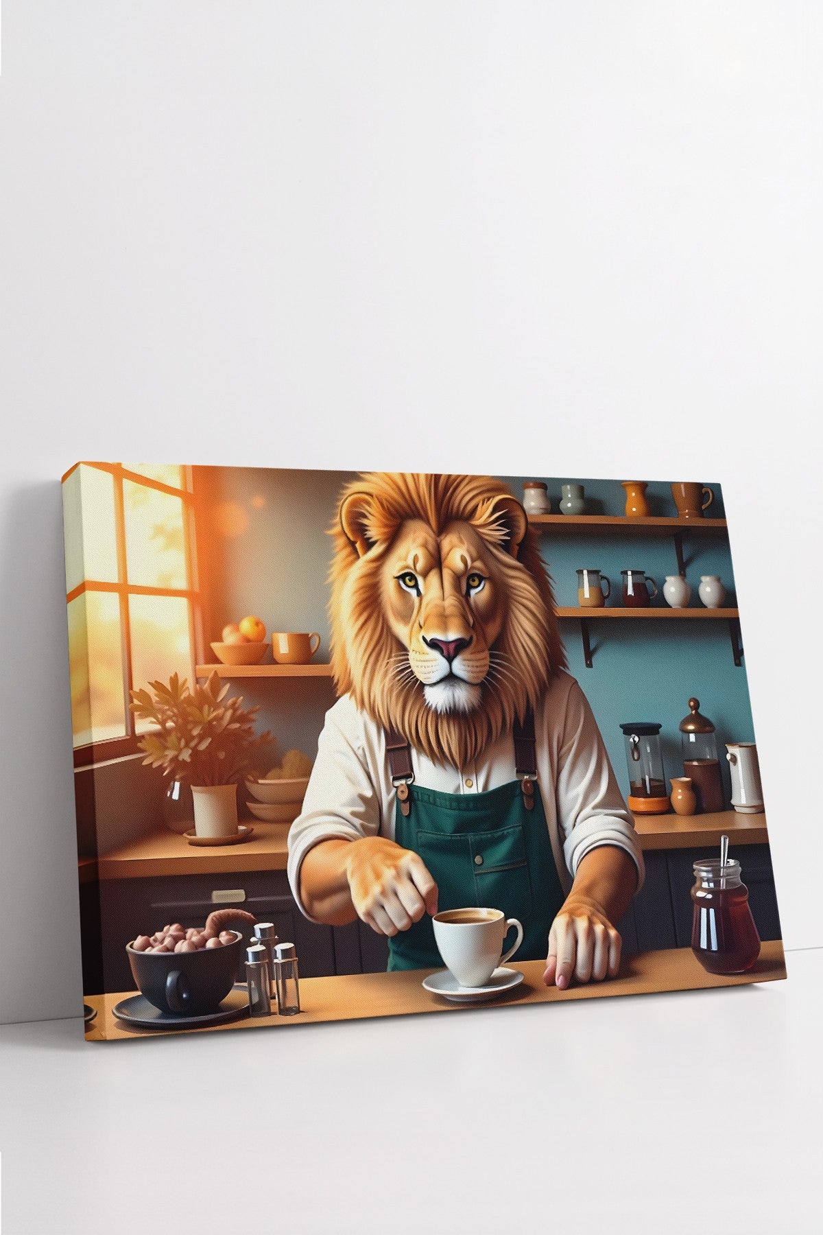 Quadro Decorativo em Tela 70x100cm - Arte Multicolor Premium 100% Canvas 3cm Espessura