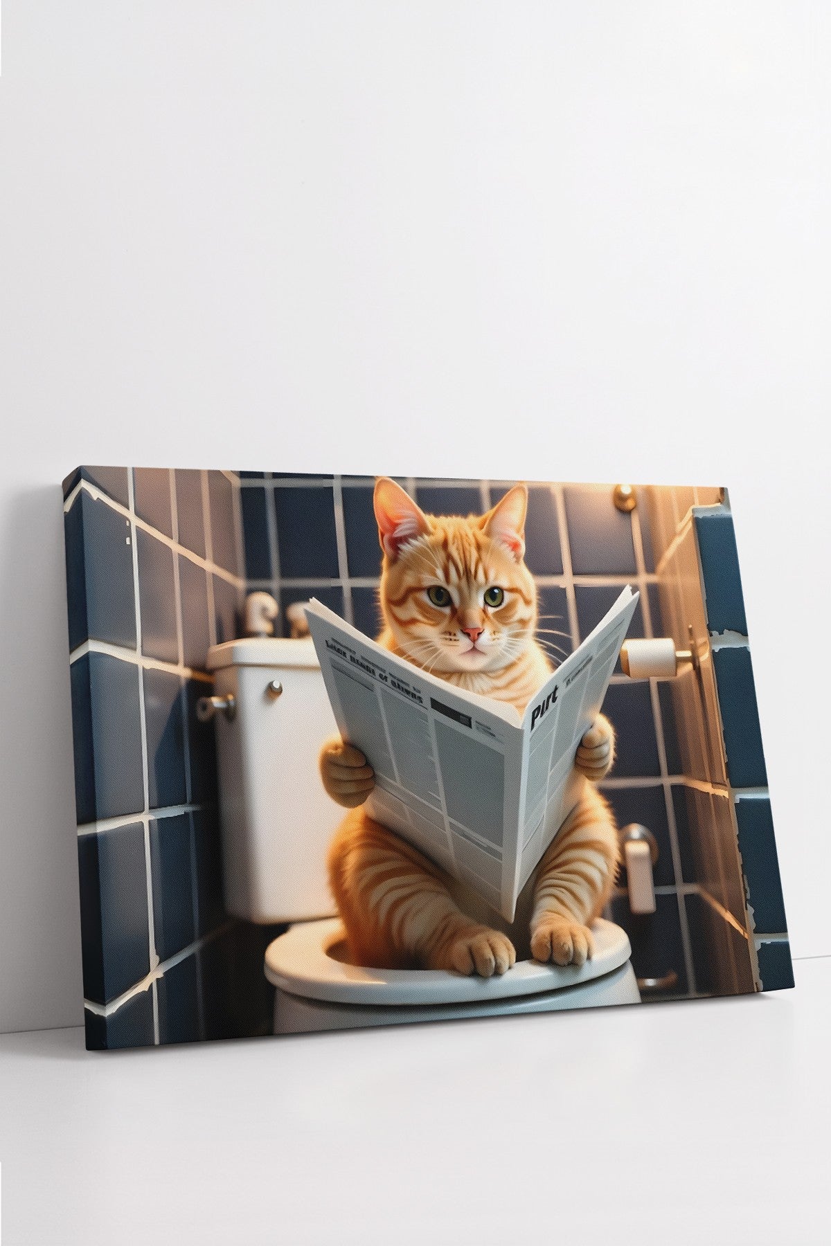 Quadro Decorativo em Tela 70x100cm - Arte Multicolor Premium 100% Canvas 3cm Espessura