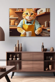 Quadro Decorativo em Tela 50x70cm - Arte Multicolor em Canvas 100% - Espessura 3cm para Decoração de Interiores