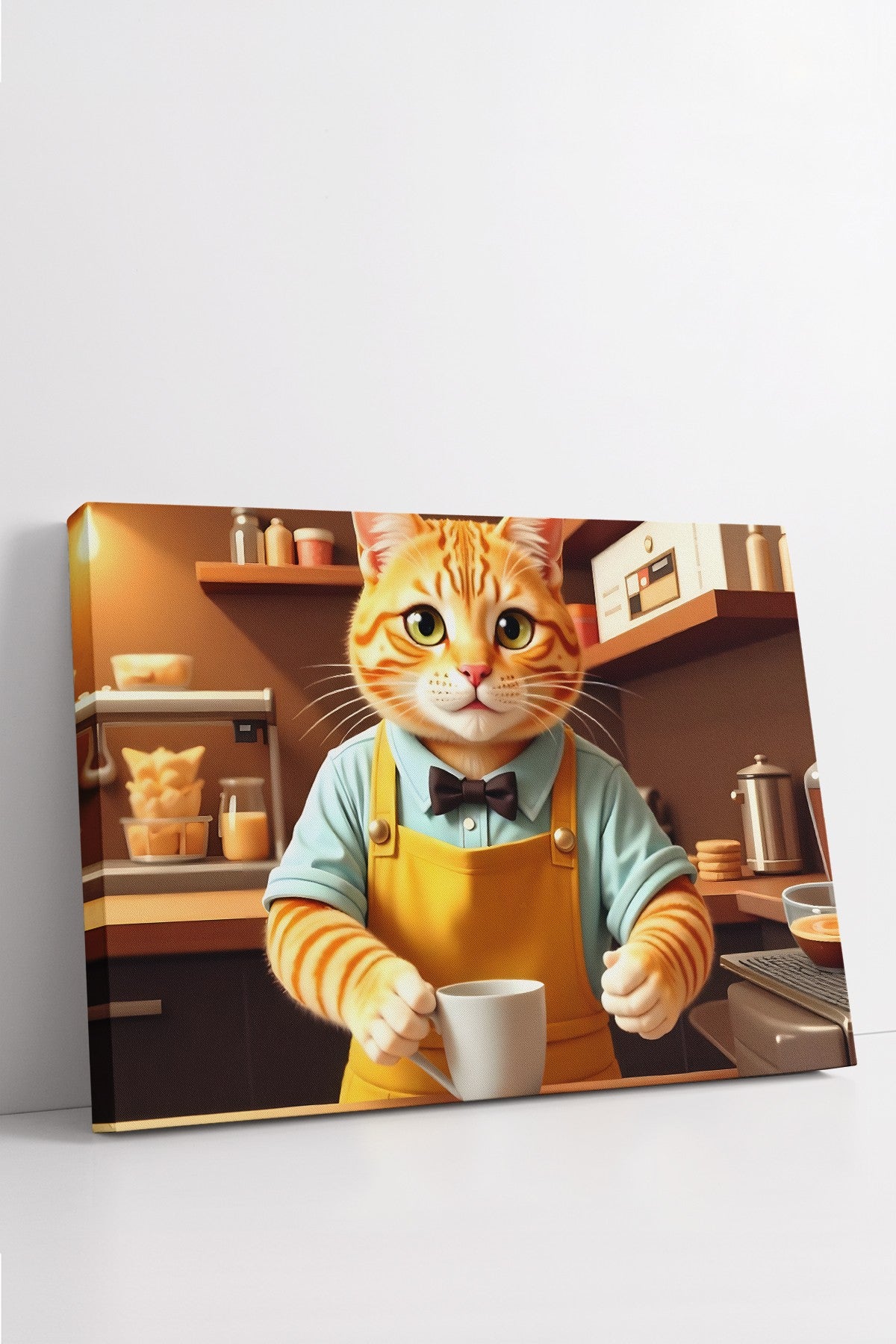 Quadro Decorativo em Tela 70x100cm - Arte Multicolor Premium 100% Canvas 3cm Espessura