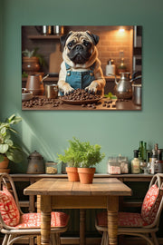 Quadro Decorativo em Tela 70x100cm - Arte Multicolor Premium 100% Canvas 3cm Espessura