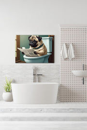 Quadro Decorativo em Tela 50x70cm - Arte Multicolor em Canvas 100% - Espessura 3cm para Decoração de Interiores