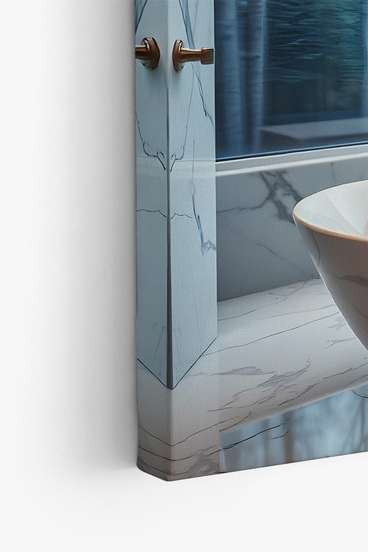 Quadro Decorativo em Tela 50x70cm - Arte Multicolor em Canvas 100% - Espessura 3cm para Decoração de Interiores