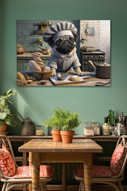 Quadro Decorativo em Tela 70x100cm - Arte Multicolor Premium 100% Canvas 3cm Espessura